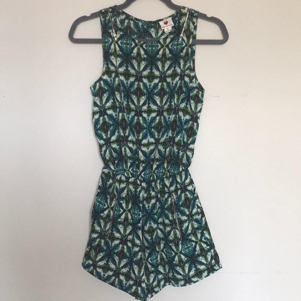 Geometric Pattern Romper